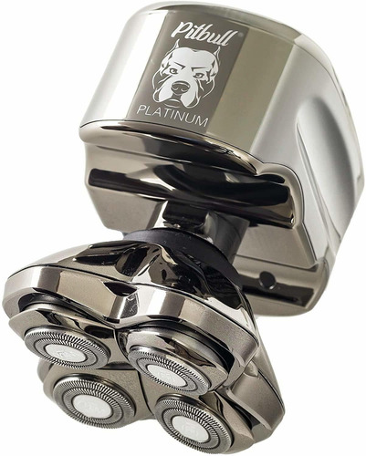 Maquinilla De Afeitar Eléctrica Skull Shaver Pitbull Platinu