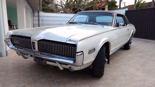 Mercury Cougar 68 Placa Preta