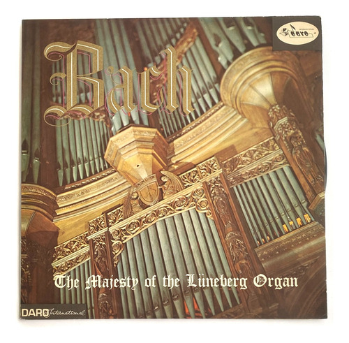 Lp Vinilo J.s Bach -the Majesty Of The Lüneburger Organ