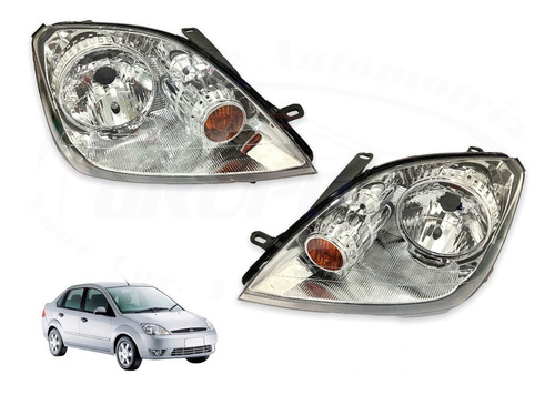 Par Faros Ford Fiesta First 2003 2004 2006 2007 Nuevos