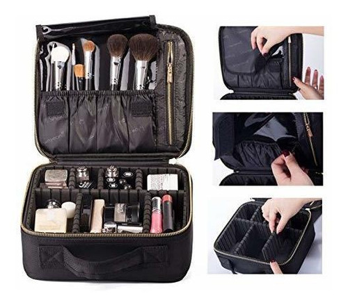 Bolsa De Viaje De Maquillaje Rownyeon Estuche Organizador De