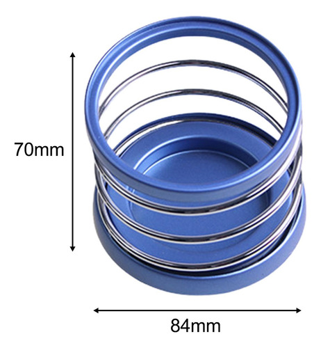 2 Soporte Para Botella De Bebida De Coche, Soporte Para Azul