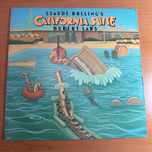 Disco Lp Claude Bollings California Suite Hubert Laws