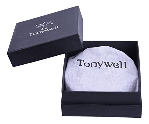 Cinturón Informal De Cuero Tonywell Para Hombre, 1 Estilo Va