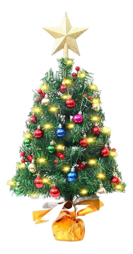 Mini Christmas Tree Ornament Supplies Table Decoration Home