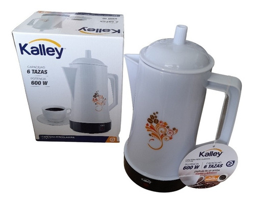 Cafetera De Jarra Kalley 1.5 Litros Percoladora