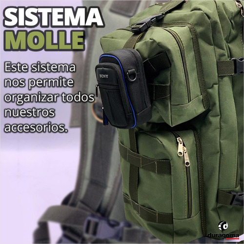 Mochila Tactica Trekking Camping Crossfit Militar 30lts