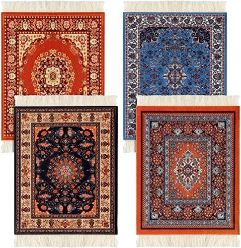 Portavasos Vintage Alfombrilla Carpetitas Oriental Tapetitos