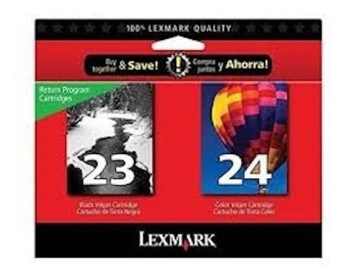 Cartuchos Lexmark 23 Y 24 Originales