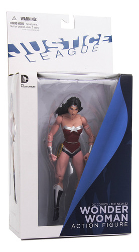 Figura Coleccionable Mujer Maravilla De Dc De 6 Pulgadas, 6.