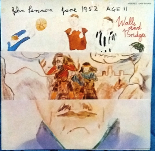 1974 John Lennon Walls And Bridges Album Japan Vinyl Apple 
