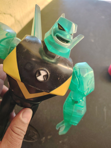 Figura De Acción Diamondhead Ben 10 Playmates 26cm Impecable (Usado)
