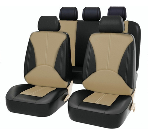 Funda De Asiento De Coche Universal De Piel Sintética For A