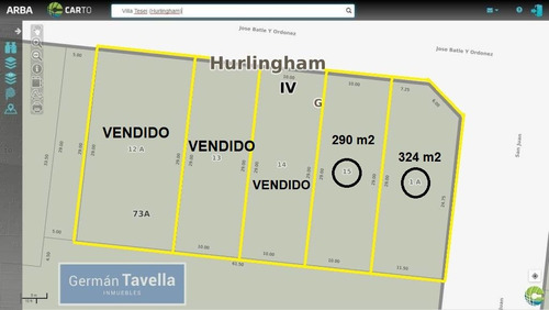 Lote 290m2  En Venta, Zona Residencial Mixta De Villa Tesei.