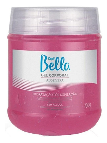 Depil Bella Aloe Vera corpo 700gr sem gênero