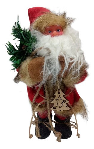 Muñeco Deco Navidad Adorno Papa Noel G Movimiento Pettish