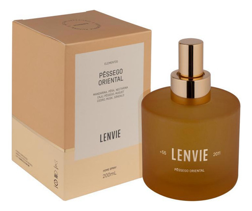 Lenvie Home Spray Pêssego Oriental 200ml