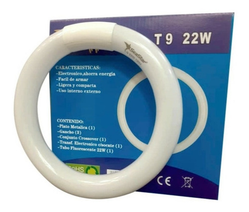 Bombillo Tubo Circular Fluorescente 22w Seastar Somos Tienda