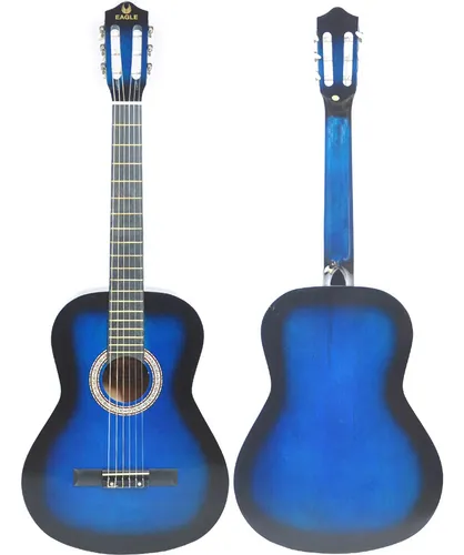Guitarra Criolla Clasica Eagle 39 Funda Pua Curso Garantia