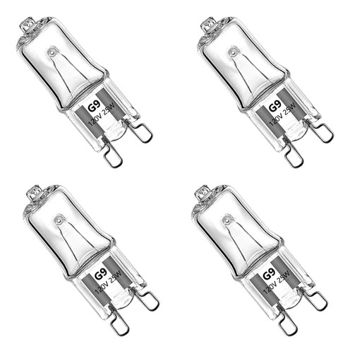 Bxxkxmc Bombilla Halógena G9 De 25 W Para Horno De Microonda