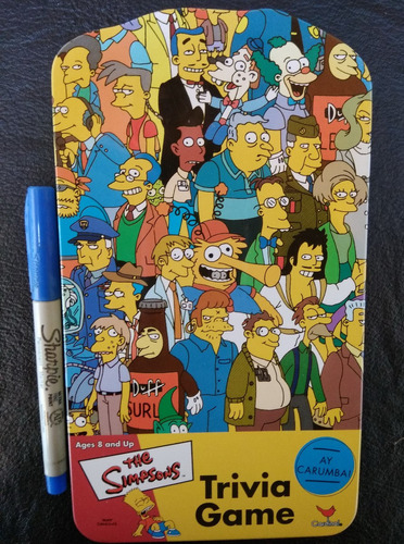 Trivia Game Simpsons 2003 Juego De Mesa Inglés