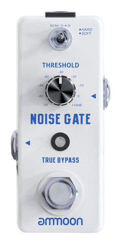 Ammoon Noise Gate Reducción De Ruido Pedal De Efecto De