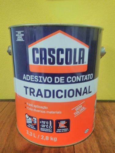 Imagem 5 de 5 de Cola Adesiva Cascola Contato Placa Forrorama 3l Tradicional