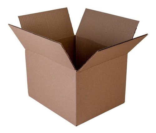 15 Cajas De Carton Corrugado P/ Empaque 15x15x10cms Mp4061