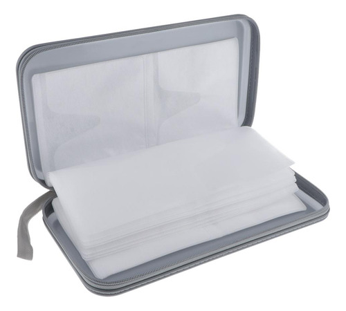 Bolsa De Almacenamiento De Caja De Dvd Con De 80 Discos 2pcs