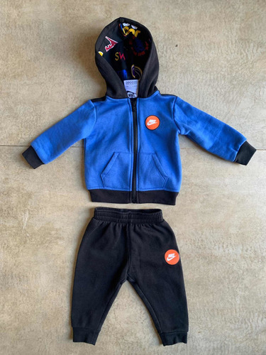 Conjunto Campera Jogging Nike Niños Kids 12 M 1 Año Original