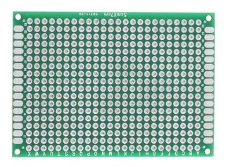 Pci Ilhada 5x7 Dupla Face Placa Circuito Impresso