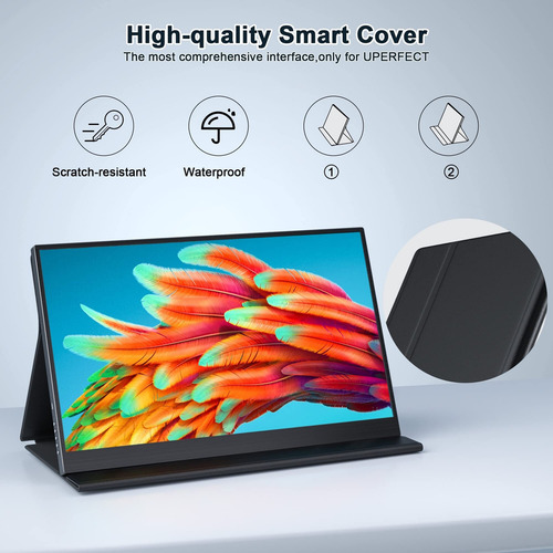 Monitores Duales 15.6 Dual Portátil Plegable Para Win/mac