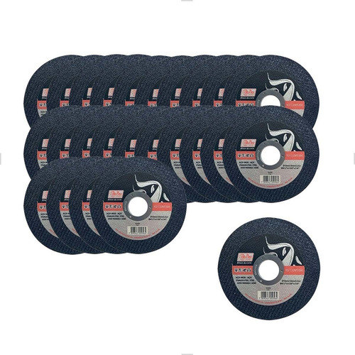 Kit 25 Discos Cortes 4.1/2x1,0mmx7/8 Extraf. Bronze Disflex