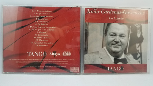 Altaya Tango Cd Troilo Cardenas Goyeneche Un Boliche 
