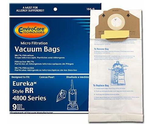Bolsas De Polvo Para Aspiradora Eureka Rr, 61115 - 9