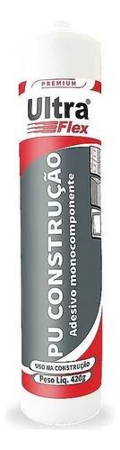 Sellador de construcción de poliuretano blanco, 420 gramos, Ultraflex 40093