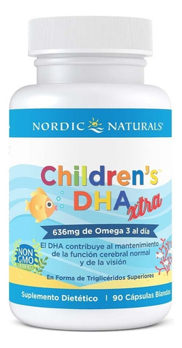 Children's Dha Xtra - Cápsula Nordic Naturals Sabor Bayas Silvestres