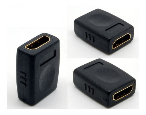 Imagen 2 de 3 de Conector Hdmi Hembra A Hdmi Hembra