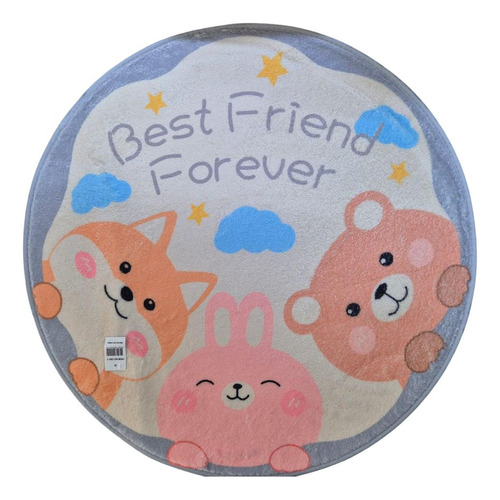 Best Friend Forever - Alfombra De Felpa Kawaii