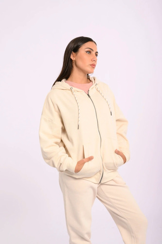 Kittystore Campera Canguro Deportiva Mujer Adulto Algodón.