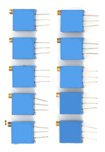 Resistencia Variable Ajustable, 50 Unidades, 10 Valores Vari