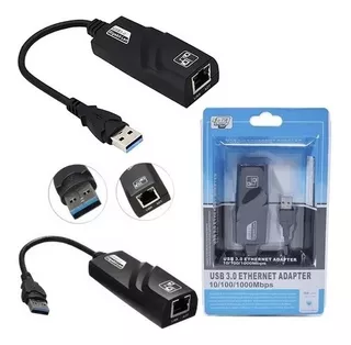 Adaptador Covertidor Usb A Ethernet Rj45 Lan Tipo C 3.0