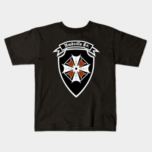 Remera Negra O Blanca Resident Evil Village Game Bichos D11