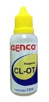 Reagente De Reposição Genco Cloro 2 A 4 Ppm Para Piscina
