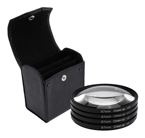 Filtros Close-up 62mm Macro +1 +2 +4 +10 Con Estuche Fancier