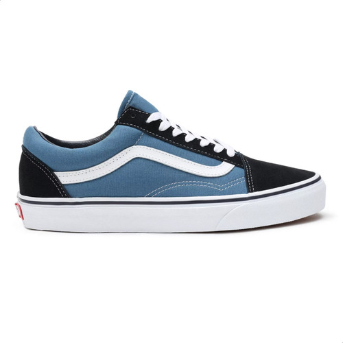 Tênis sem gênero Vans Old Skool cor azul - adulto 41 BR