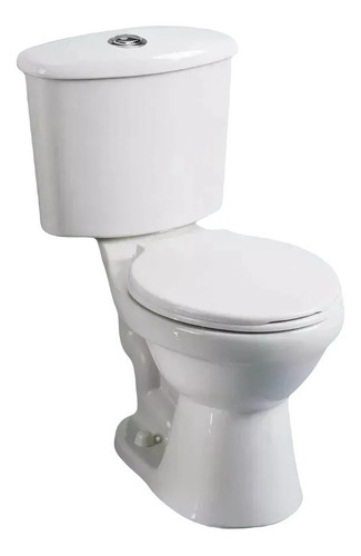 Poceta Wc Coronet Retondo Con Boton De Lujo Venceramica