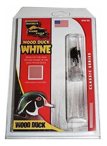 Haydel's Game Calls Inc. Wood Duck Call - Ww-90 Amz Wood