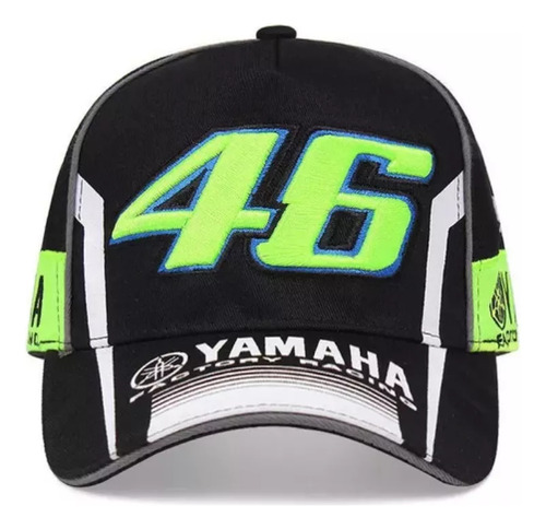 K Gorra Yamaha Racing Ajustable, Resistente Al Viento Y Al