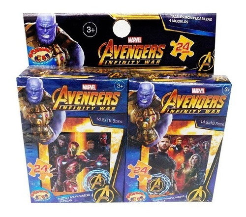 Rompecabezas 4 Und Avengers Puzzles 24 Piezas 9350